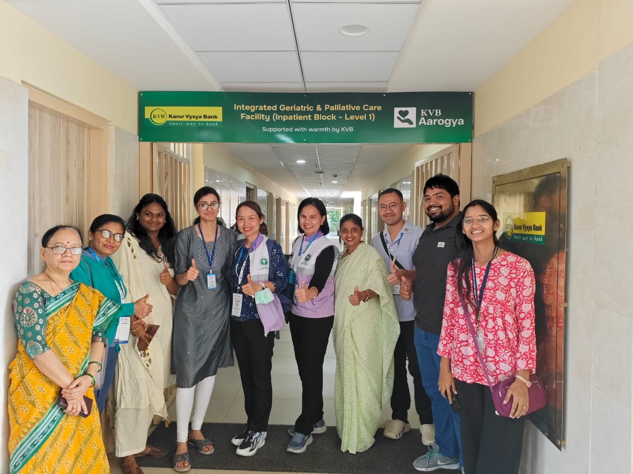 Global Collaboration - South Asian Doctors Visit Age Care Foundation