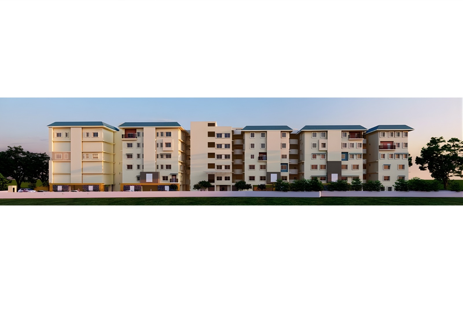 The rooftop garden at the facility.